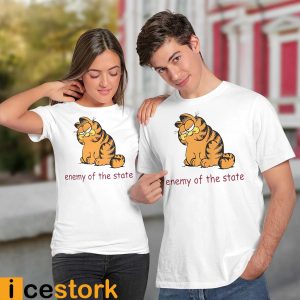 Garfield enemy of the state shirt4