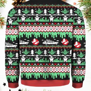 Ghostbusters Ugly Christmas Sweatshirt1