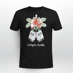 Gin Gingle Bells Christmas Shirt2