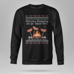 Glizzies Roasting Tacky Christmas Sweater