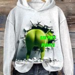 Green Monster Six Feet People Christmas Hoodie