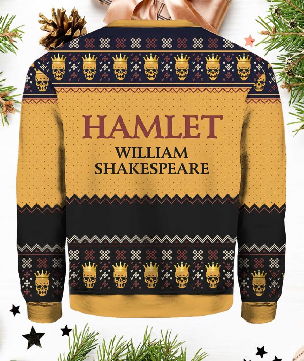 Hamlet William Shakespeare Ugly Sweater