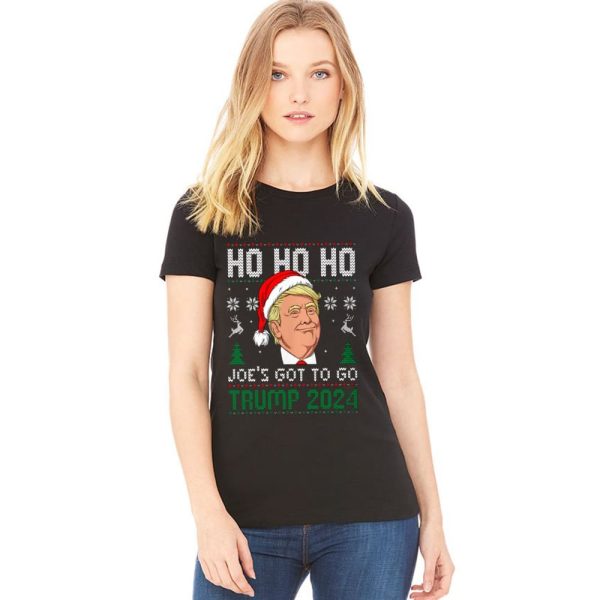 Ho Ho Ho Joe’s Got To Go Trump 2024 Shirt
