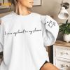 I Wear My Heart On My Sleeve Sweatshirt