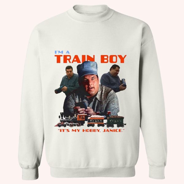 I’m A Train Boy It’s My Hobby Janice Shirt