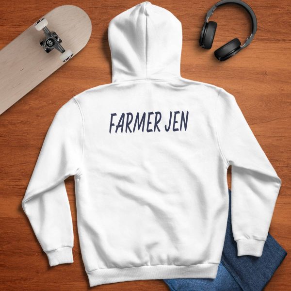 Jennifer Garner Hug A  Farmer Shirt Farmer Jen