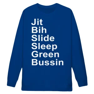 Jit Bih Slide Sleep Green Bussin Shirt123