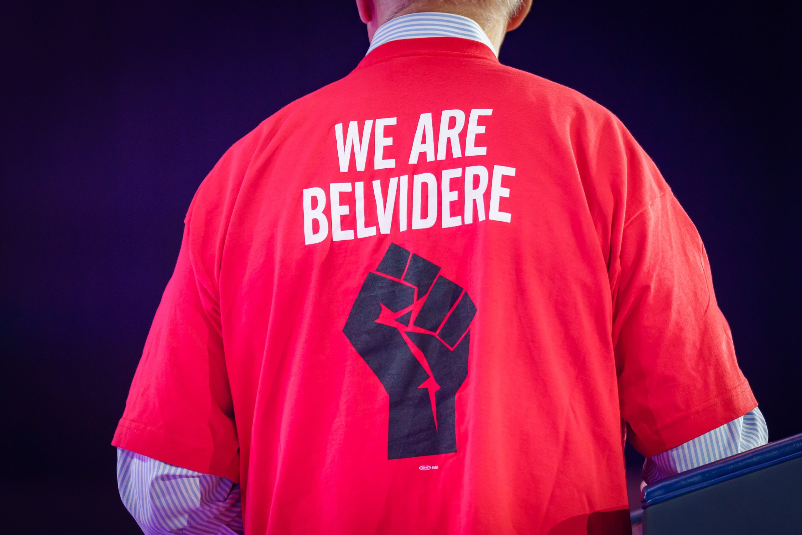 Joe Biden Wearing Local 1268 Uaw Belvidere Il We Are Belvidere Shirt ...