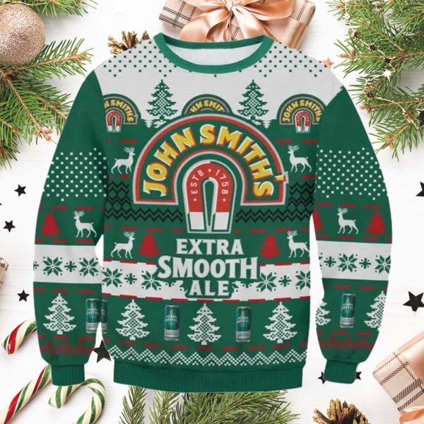 John Smith’s Extra Smooth Ale Ugly Christmas Sweater