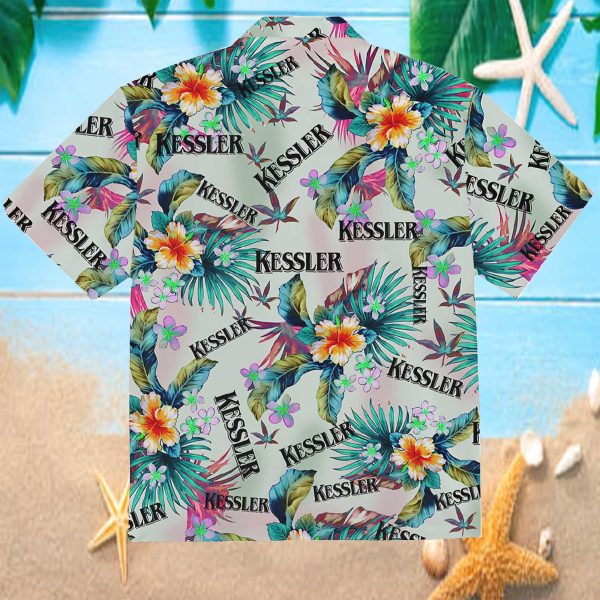Kessler American Whiskey Unisex Hawaiian Shirt
