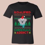 Koalified Christmas Addict Koala Christmas Shirt