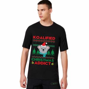 Koalified Christmas Addict Koala Christmas Shirt