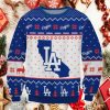 LA Dodgers Ugly Christmas Sweater