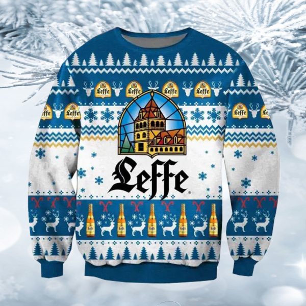 Leffe Beer Ugly Christmas Sweater