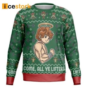 Lifters Ugly Christmas Sweater