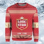 Lone Star Beer Ugly Christmas Sweater