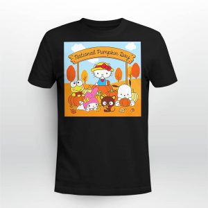 National Pumpkin Day Hello Kitty and Friends shirt