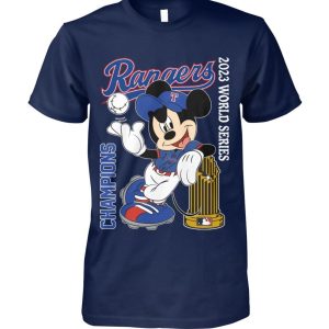 Mickey Mouse Rangers 2023 World Series Champions Shirt