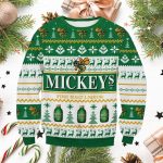 Mickeys Fine Malt Liquor Ugly Christmas Sweater