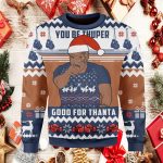 Mike Tyson Ugly Christmas Sweater