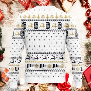 Miller Lite Ugly Christmas Sweater