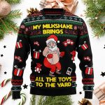 My Milkshake Bring Christmas Ugly Christmas Sweater