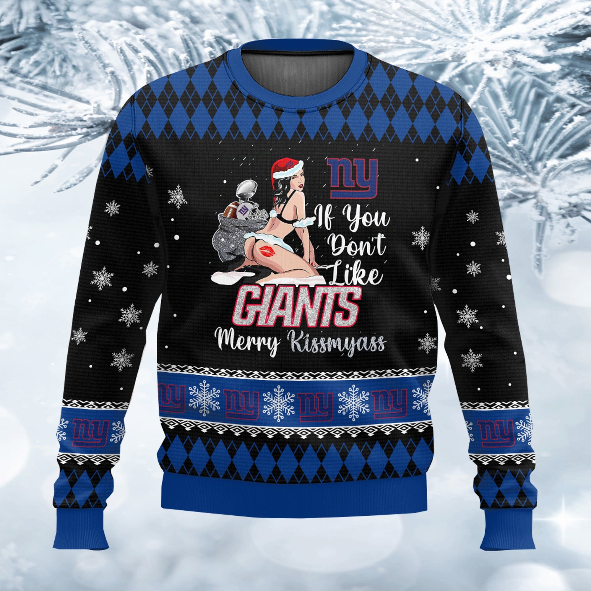 Ny giants sales ugly sweater