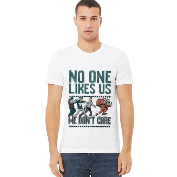 No One Likes Us We Don’t Care Ugly Christmas Sweatshirt