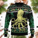 Octopus Cool Ugly Christmas Sweater