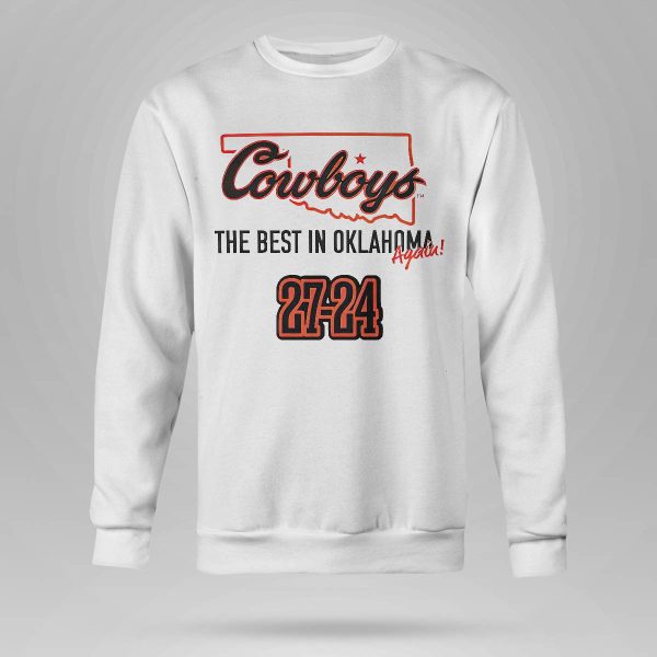 State Cowboys The Best In Oklahoma Again Shirt