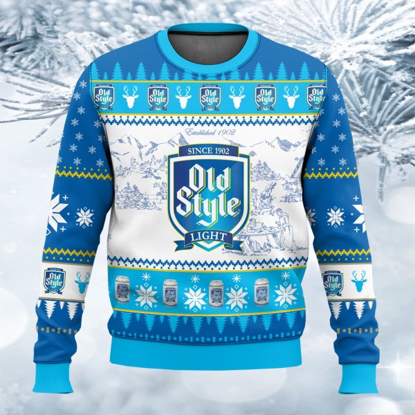 Old Style Light Ugly Christmas Sweater