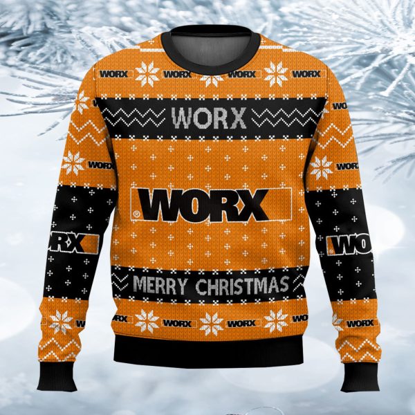 Power Tools Worx Ugly Christmas Sweater