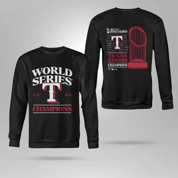 Rangers Branded 2023 World Series Champions 2023 Shirt