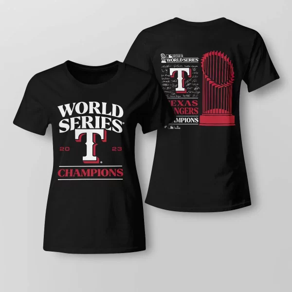 Rangers Branded 2023 World Series Champions 2023 Shirt