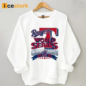 Rangers World Series Sweatshirt Hoodie