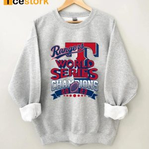 Rangers World Series Sweatshirt Hoodie 1