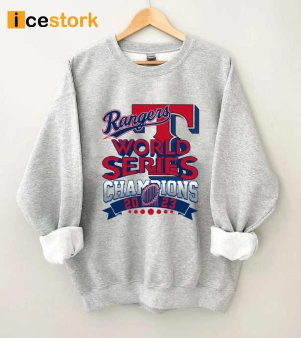 Rangers World Series Sweatshirt & Hoodie