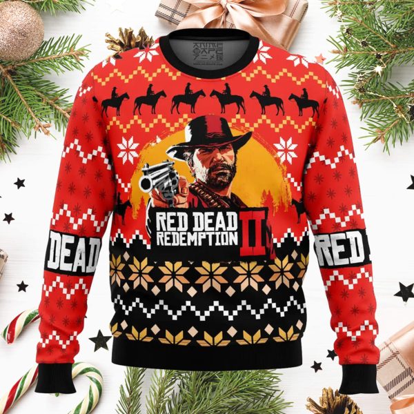 Red Dead Redemption Ugly Christmas Sweater