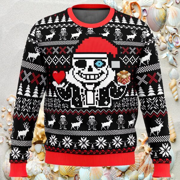 Sans Undertale Ugly Christmas Sweater