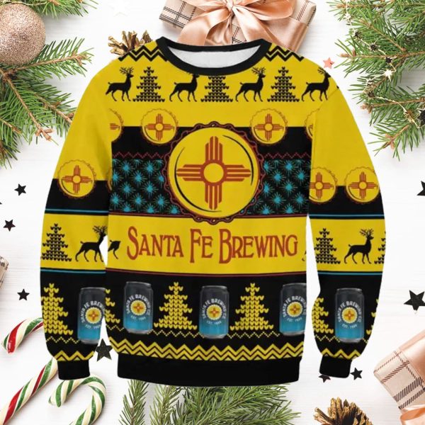 Santa Fe Brewing Ugly Christmas Sweater