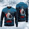 Santa Jaws Ugly Christmas Sweater