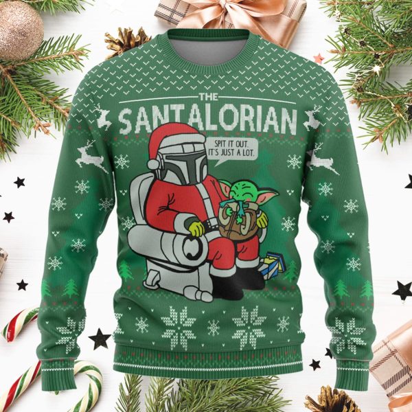Santalorian Ugly Christmas Sweater