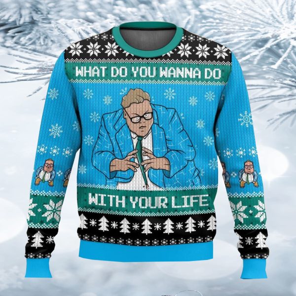 Saturday Night Live Matt Foley What Do You Wanna Do With Your Life Ugly Sweater