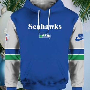 Seahawks Coach Pete Carroll's Outfit Throwback Hoodie