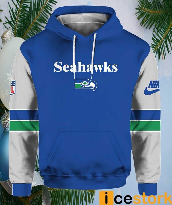 Seahawks Coach Pete Carroll’s Outfit Throwback Hoodie