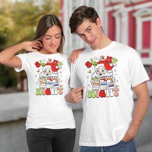 Silent Night Christmas Sweatshirt2