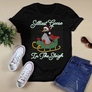 Silliest Goose In The Sleigh Sweatshirt2