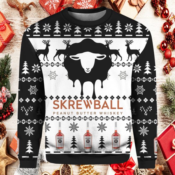 Skrewball Ugly Christmas Sweater