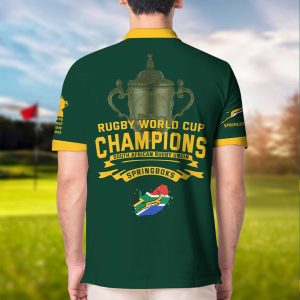 South Africa Rugby Team Polo Champions Rugby World Cup 20231