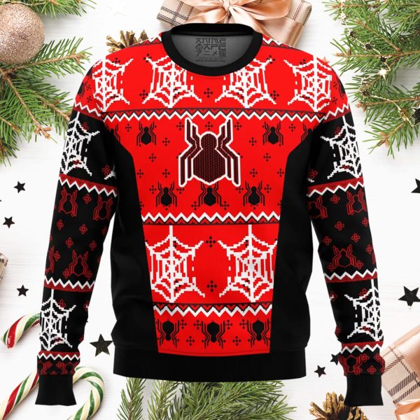 Spiderman Ugly Christmas Sweater